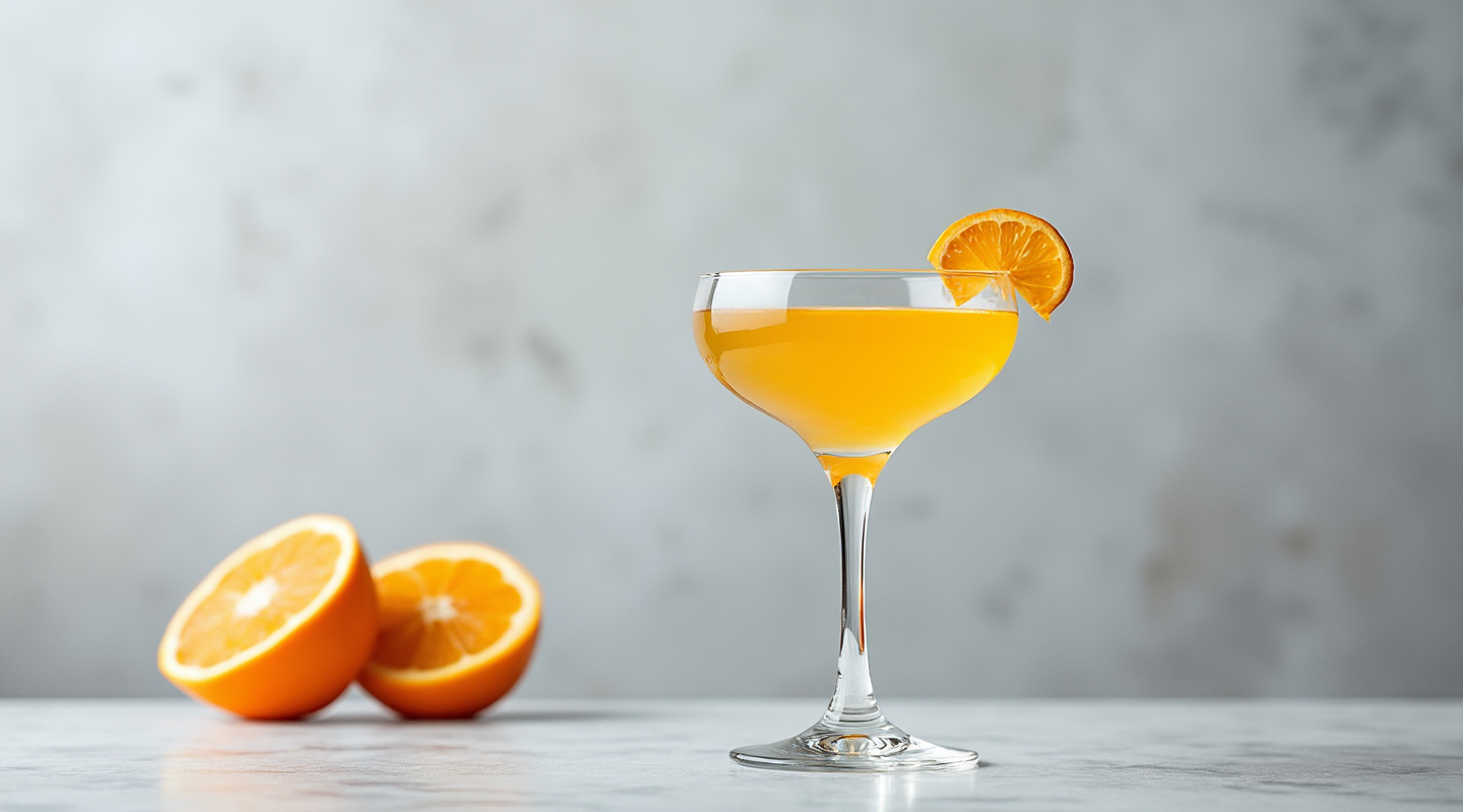 Milanese Breakfast Martini cocktail served in a Coupe glass