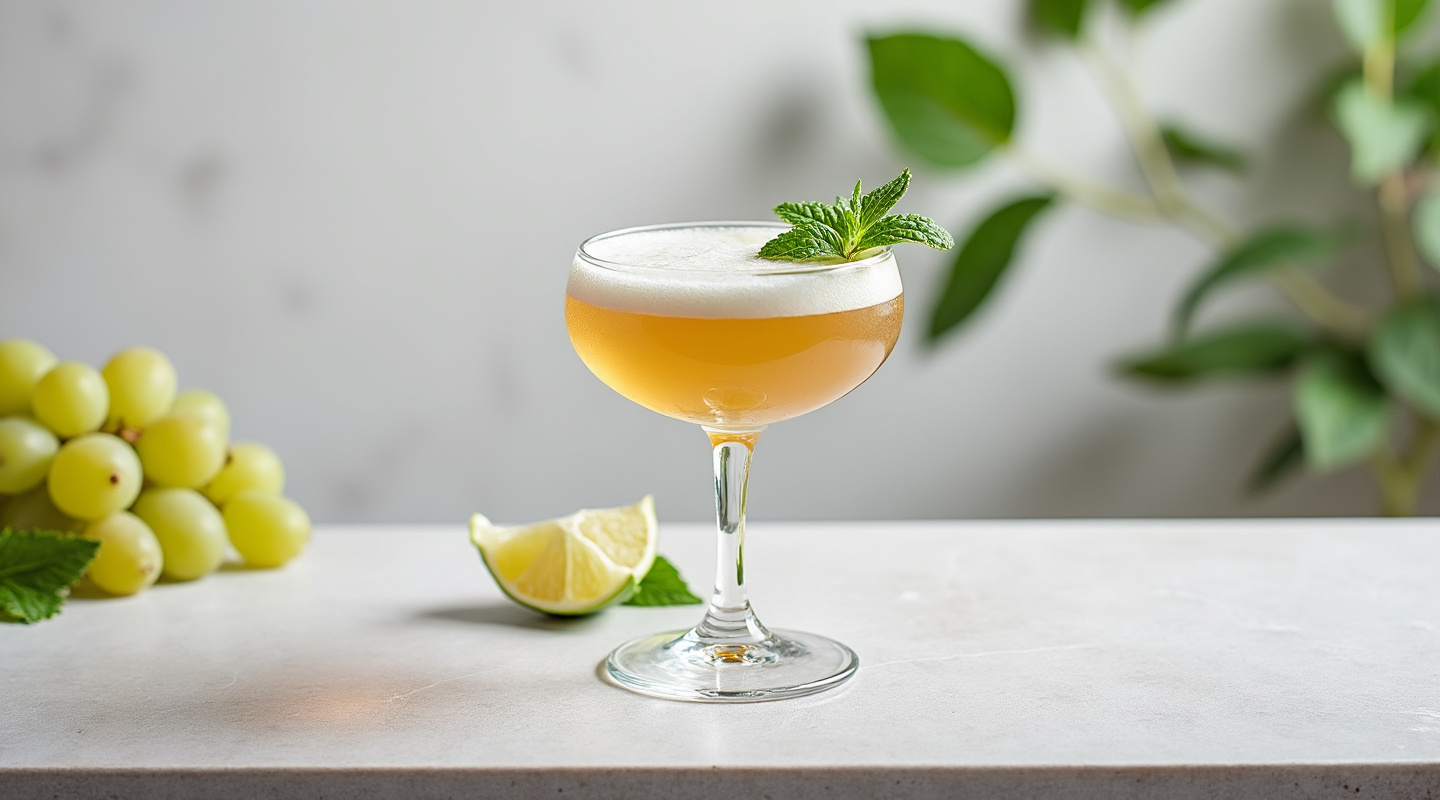 Garden, Grain & Grape cocktail