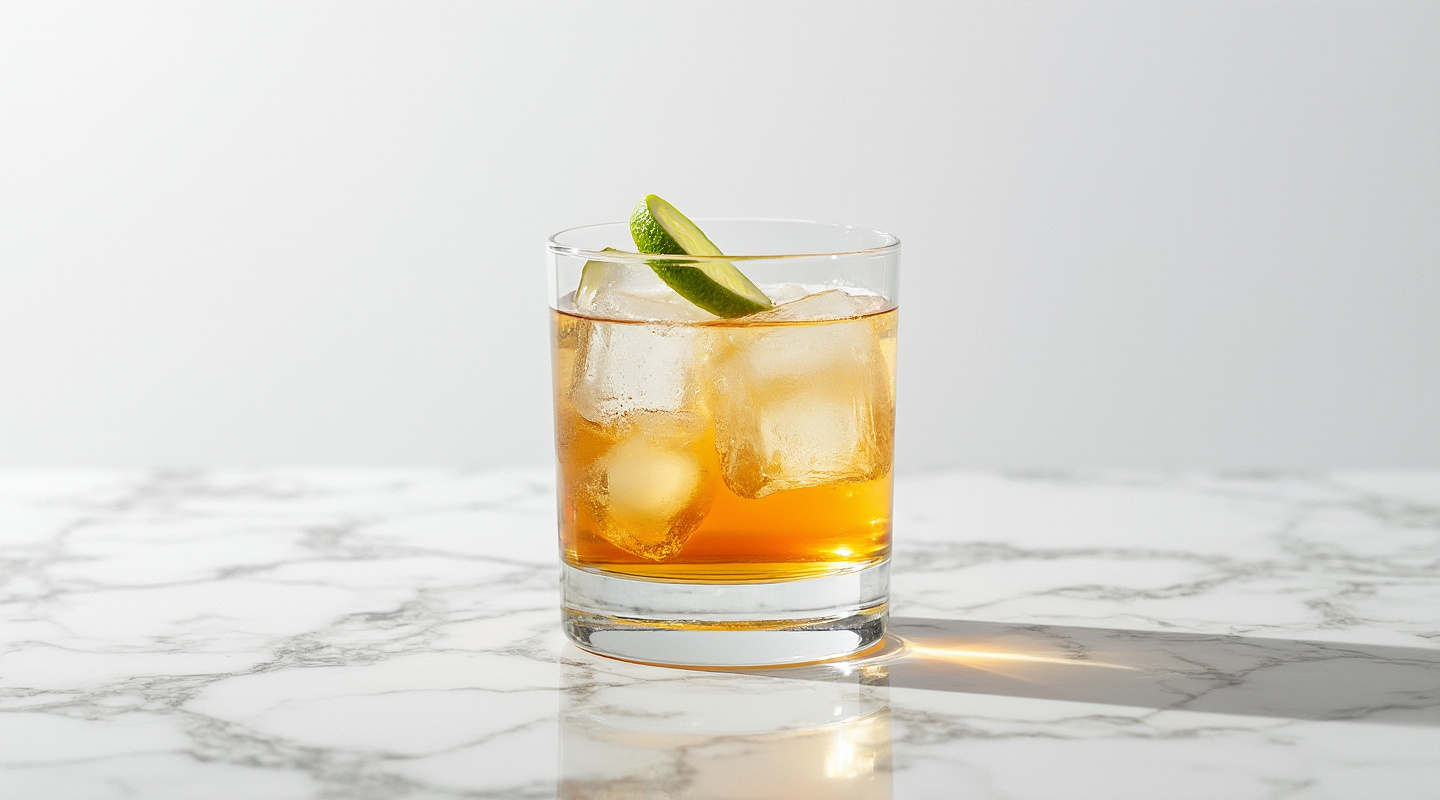 Rocky Left Bank cocktail in a glass