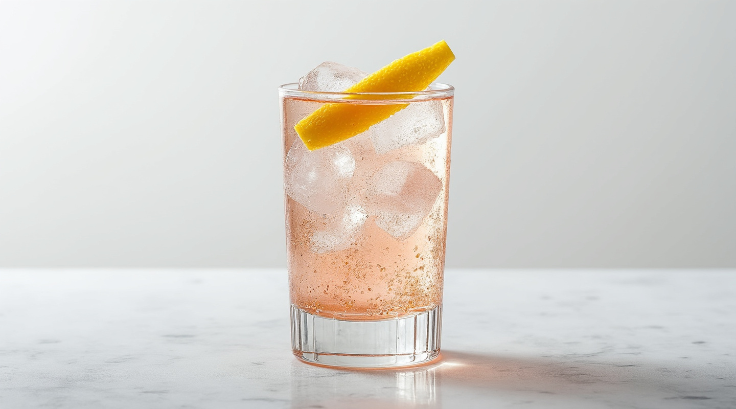 Champagne Marguerite in a glass