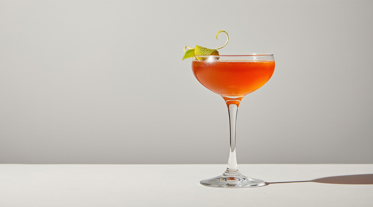 Next to Last Word cocktail in a coupe glass