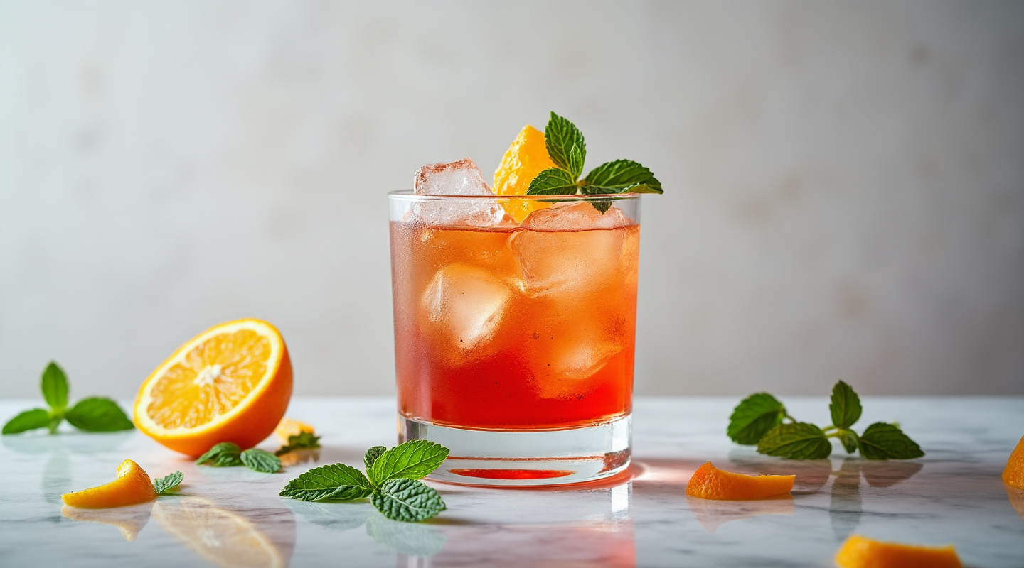 Red Dog Smash in a Collins glass