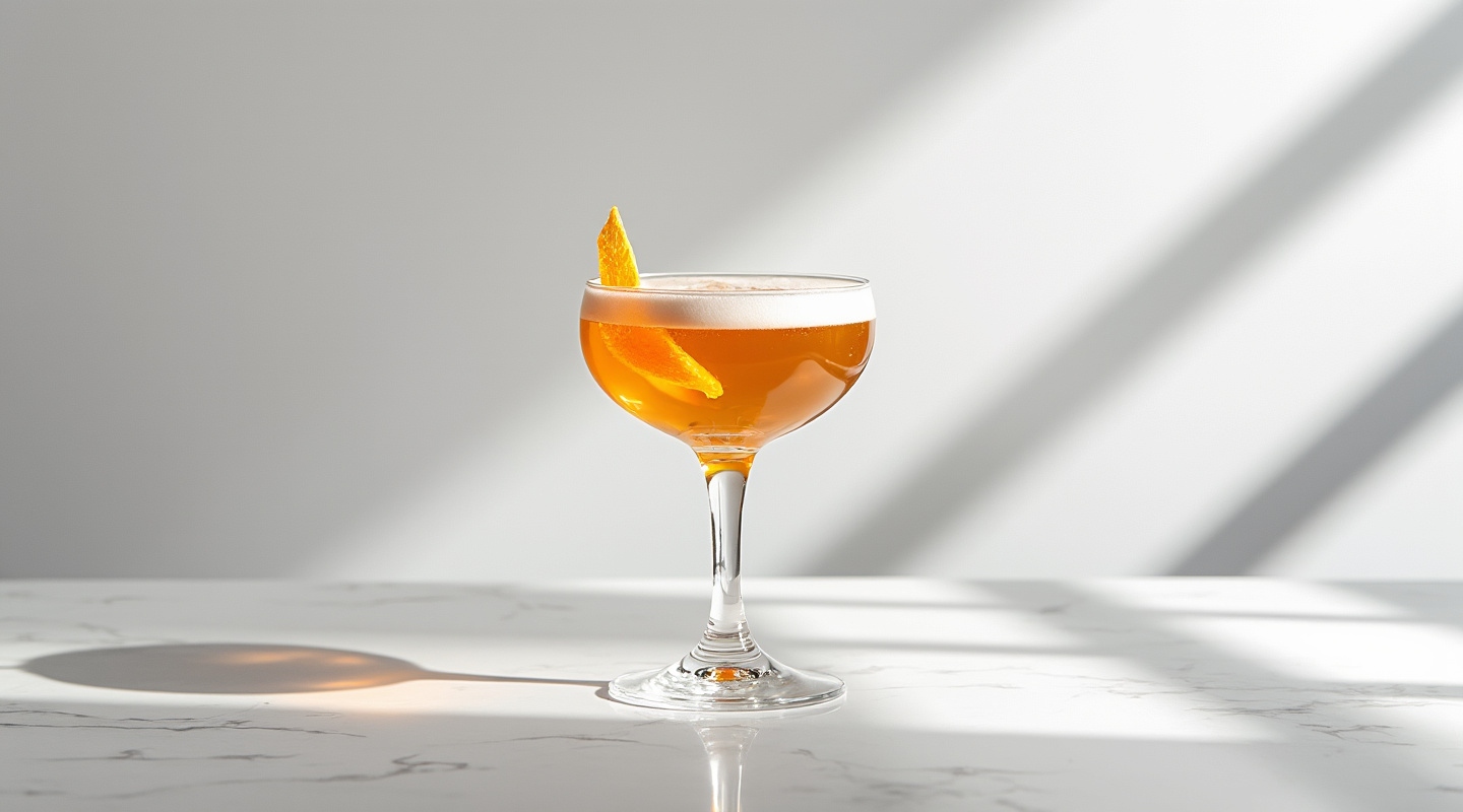 Art de Vivre (Art of Living) cocktail with cognac.
