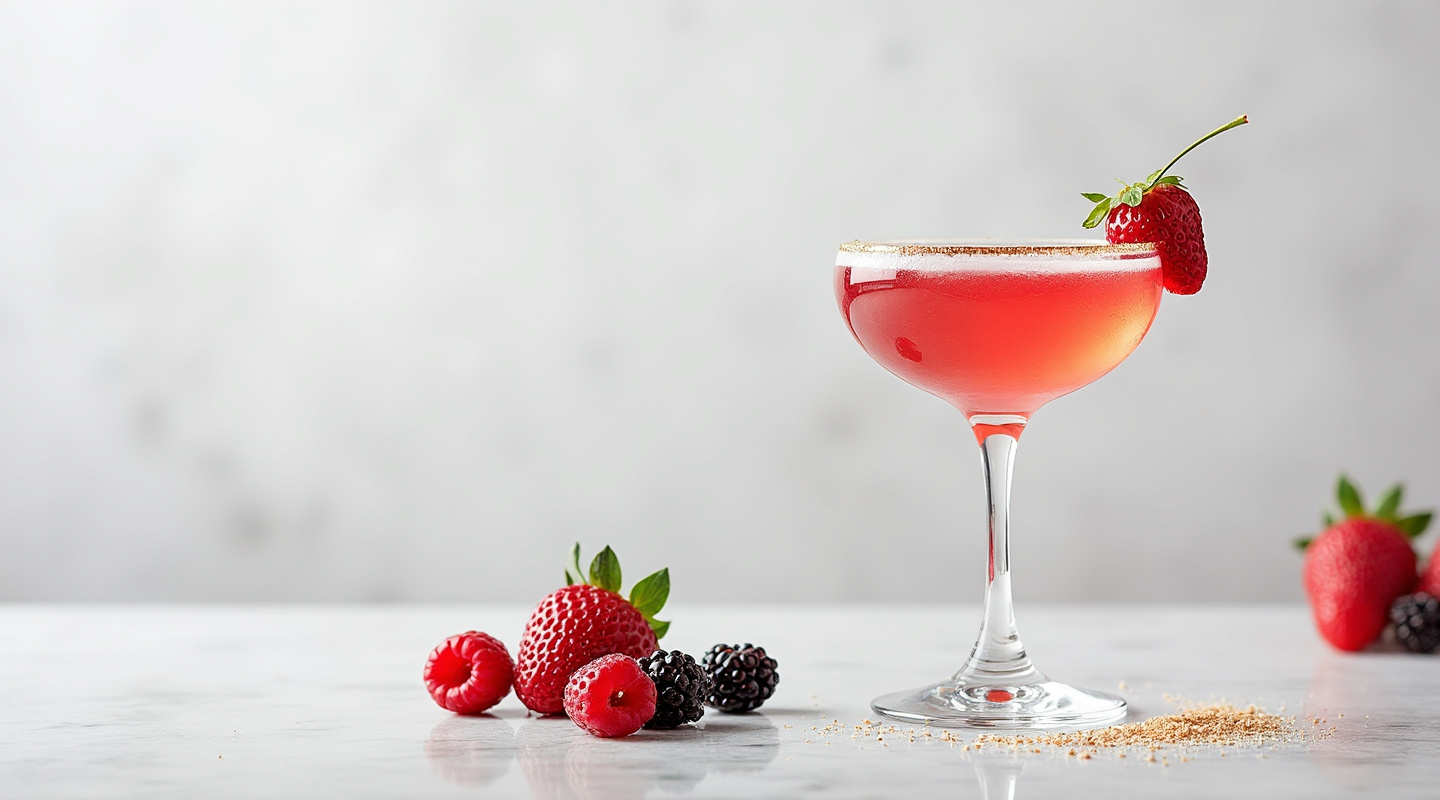 Berry Flip cocktail