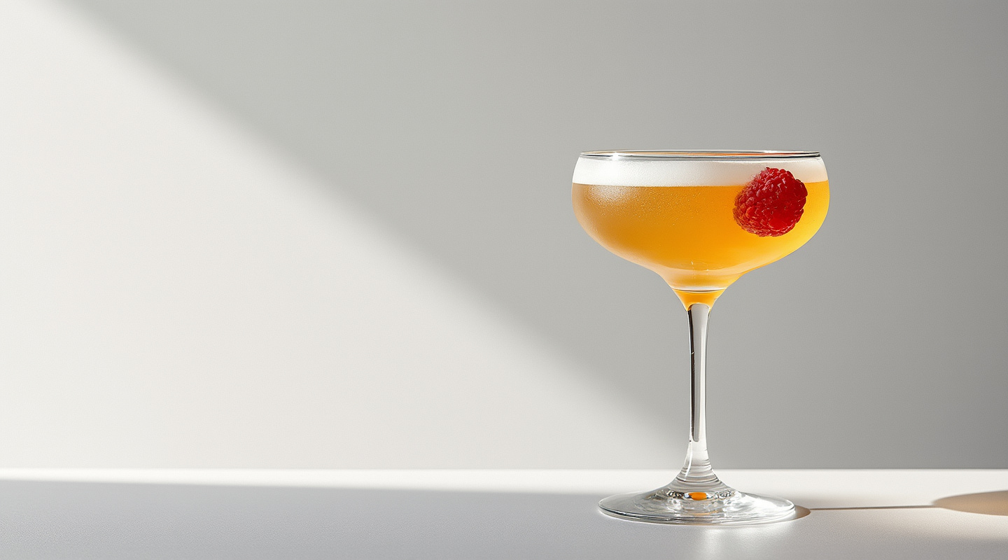Charentes cocktail in a coupe glass