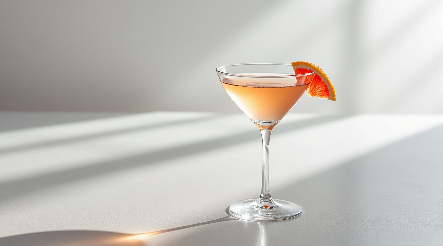 Yuliya Martini in a Nick & Nora glass
