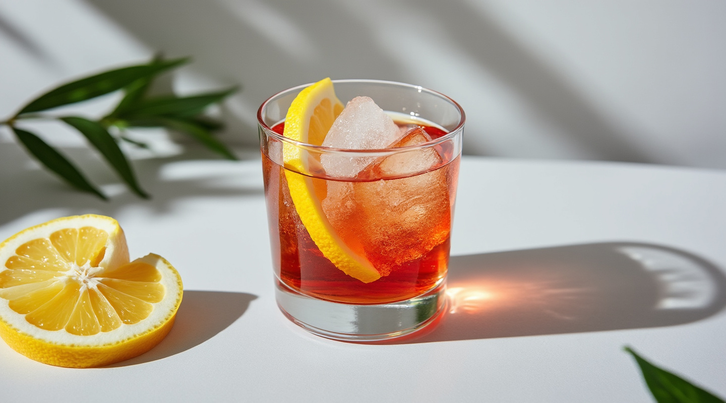 Killer Cocktail in an Old-Fashioned glass