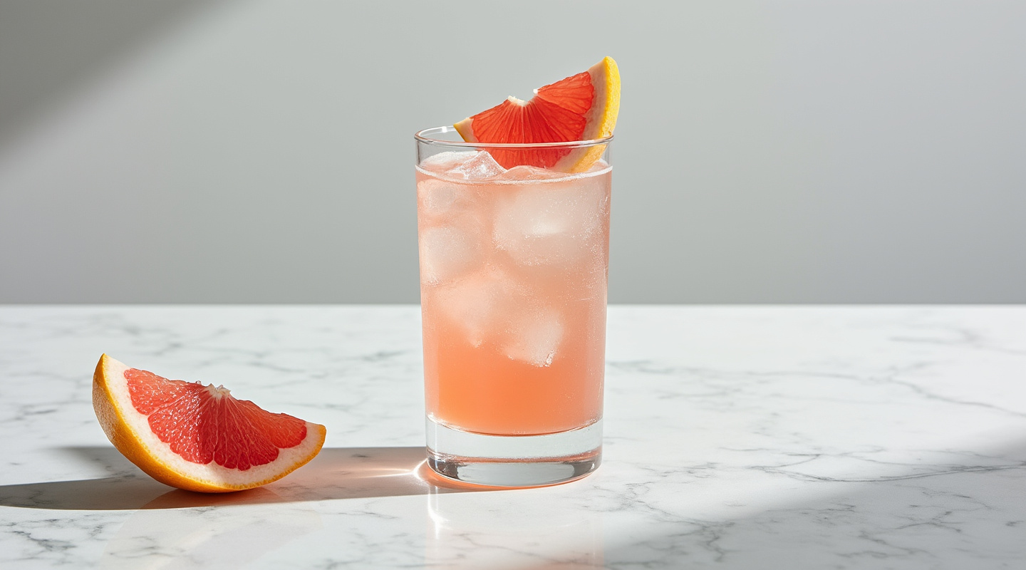 Gonzo cocktail in a highball glass
