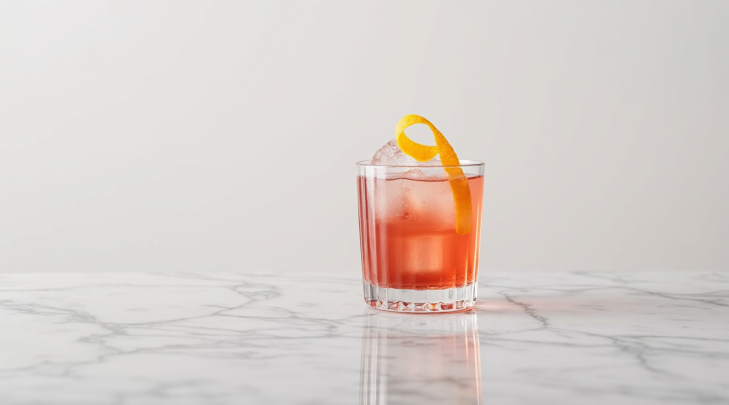 Rhubarb Negroni