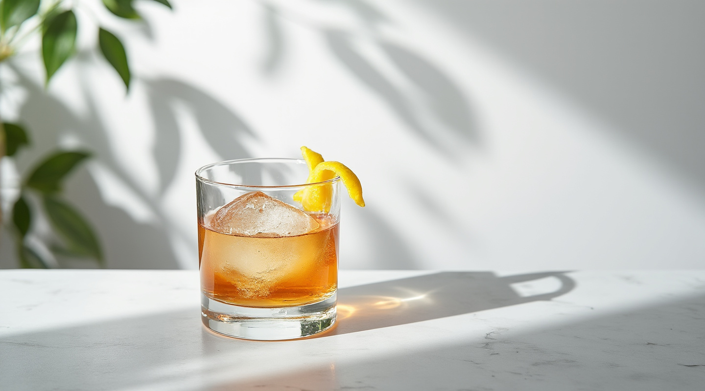 Suzerac cocktail in a glass