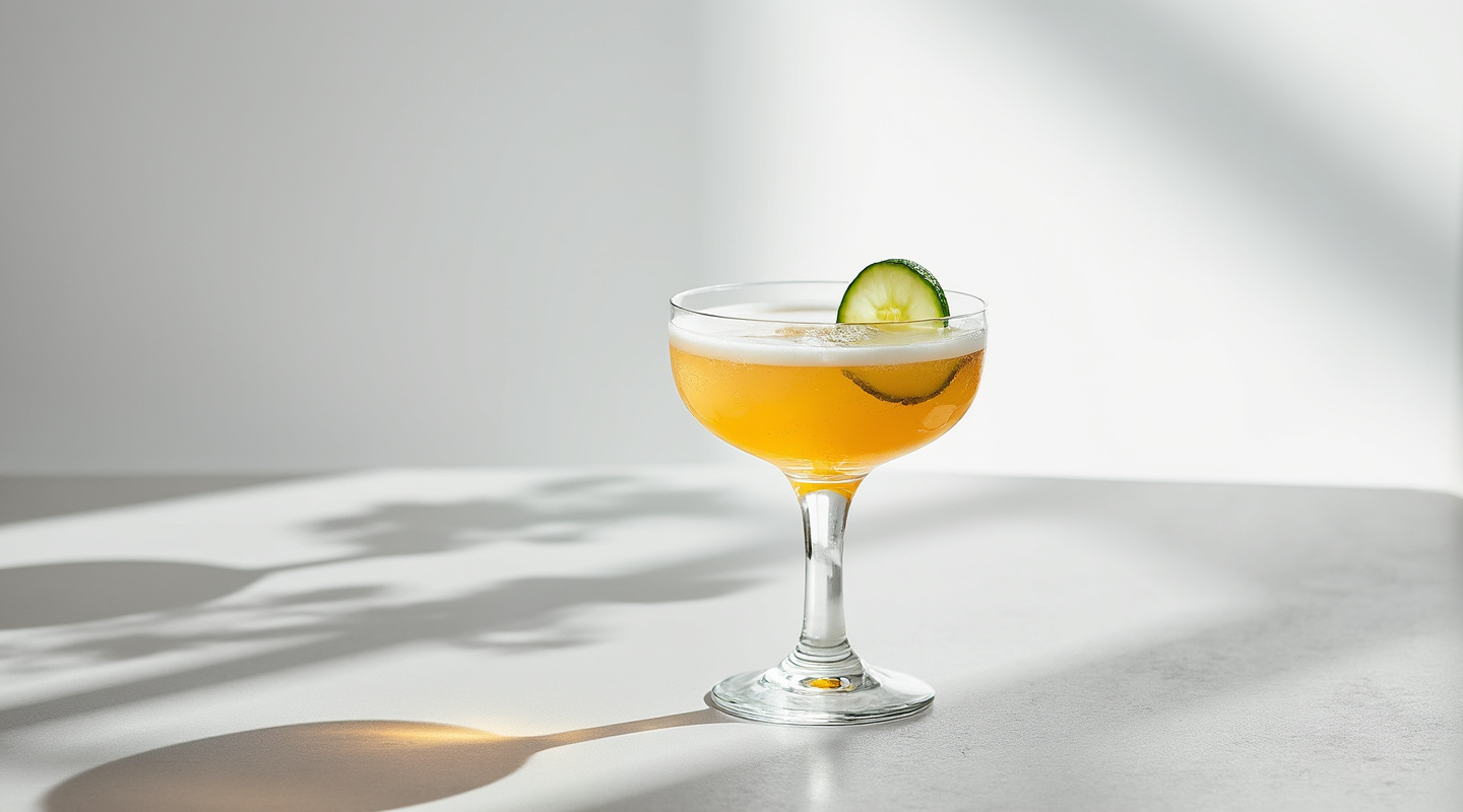 Glass & Bottle cocktail