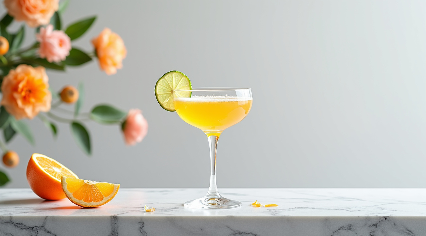 Mandarine Daisy Cocktail