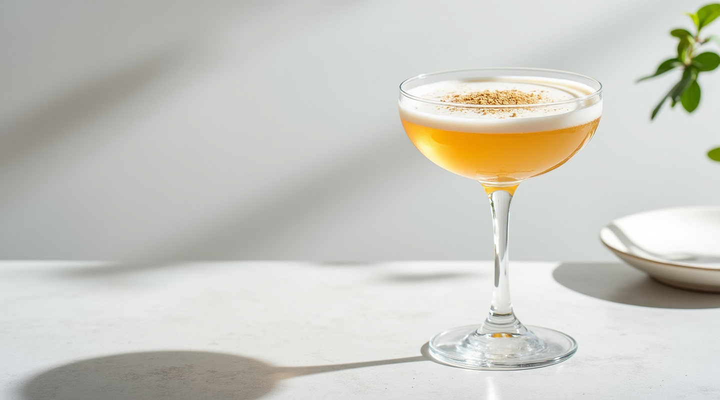 Cariño Cocktail in Coupe Glass