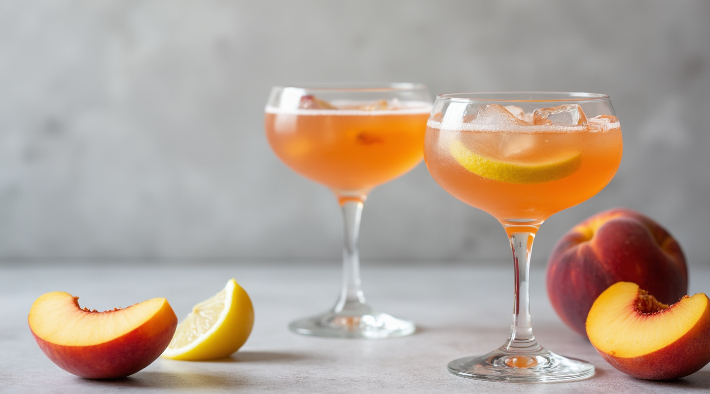 Rusty Peach Cocktail