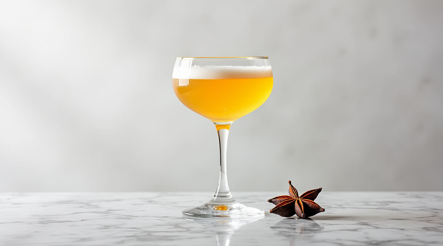 Zima Sour Cocktail