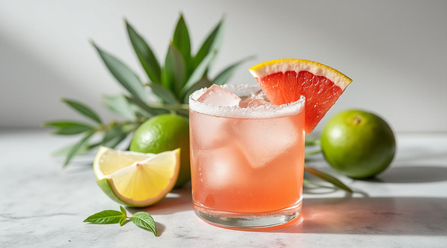 Chihuahua Margarita in a chilled Old-fashioned glass