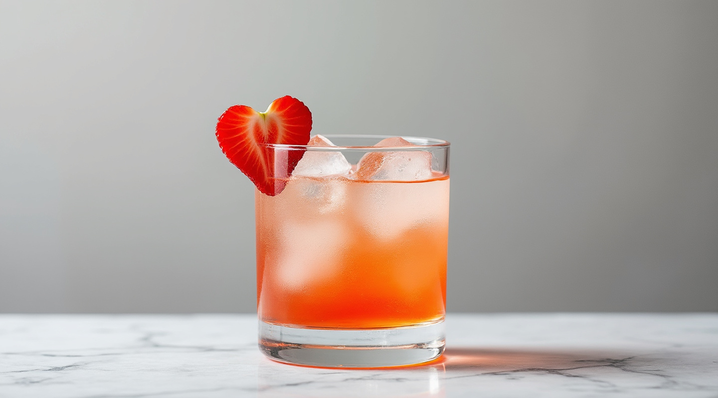 Dunderstruck cocktail in an Old-fashioned glass