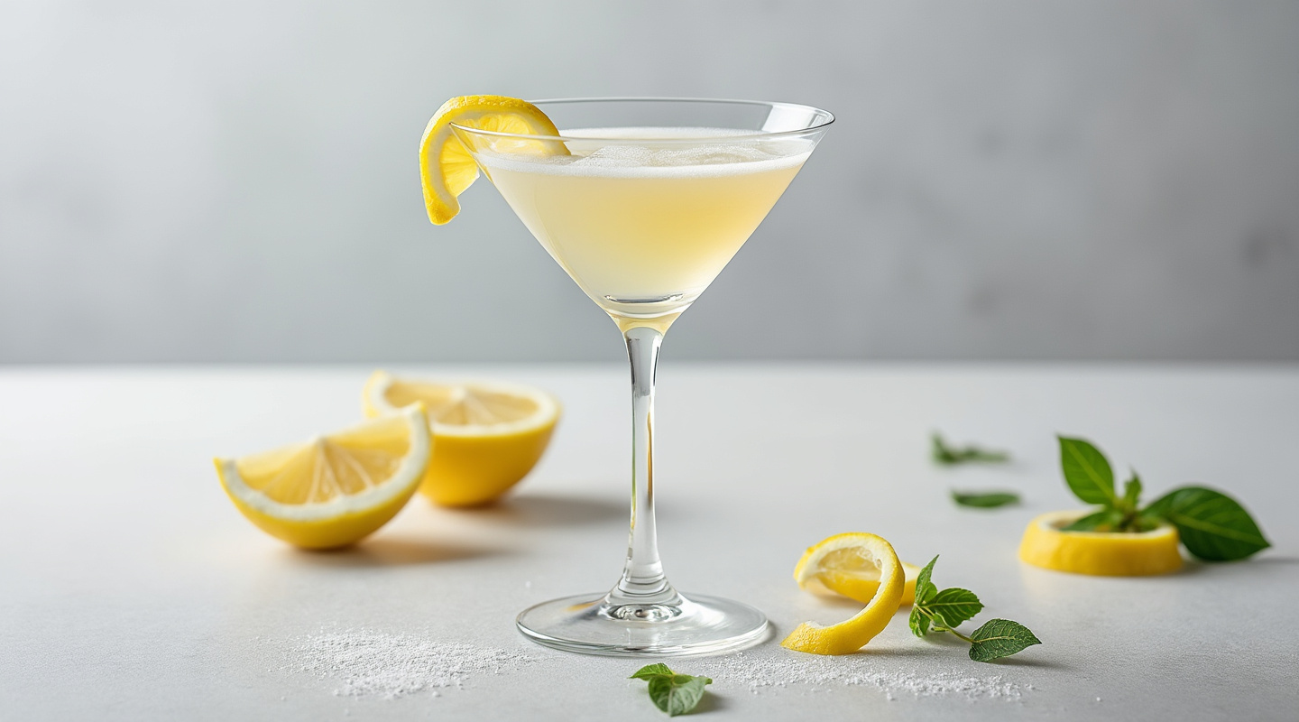 A sparkling and elegant Millionaire's Martini
