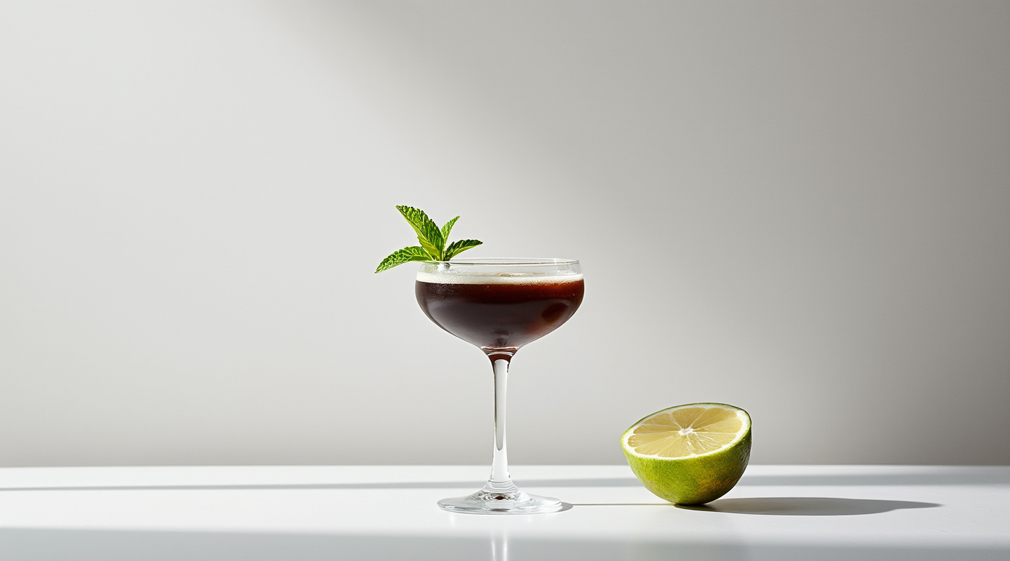 Black Cuban cocktail