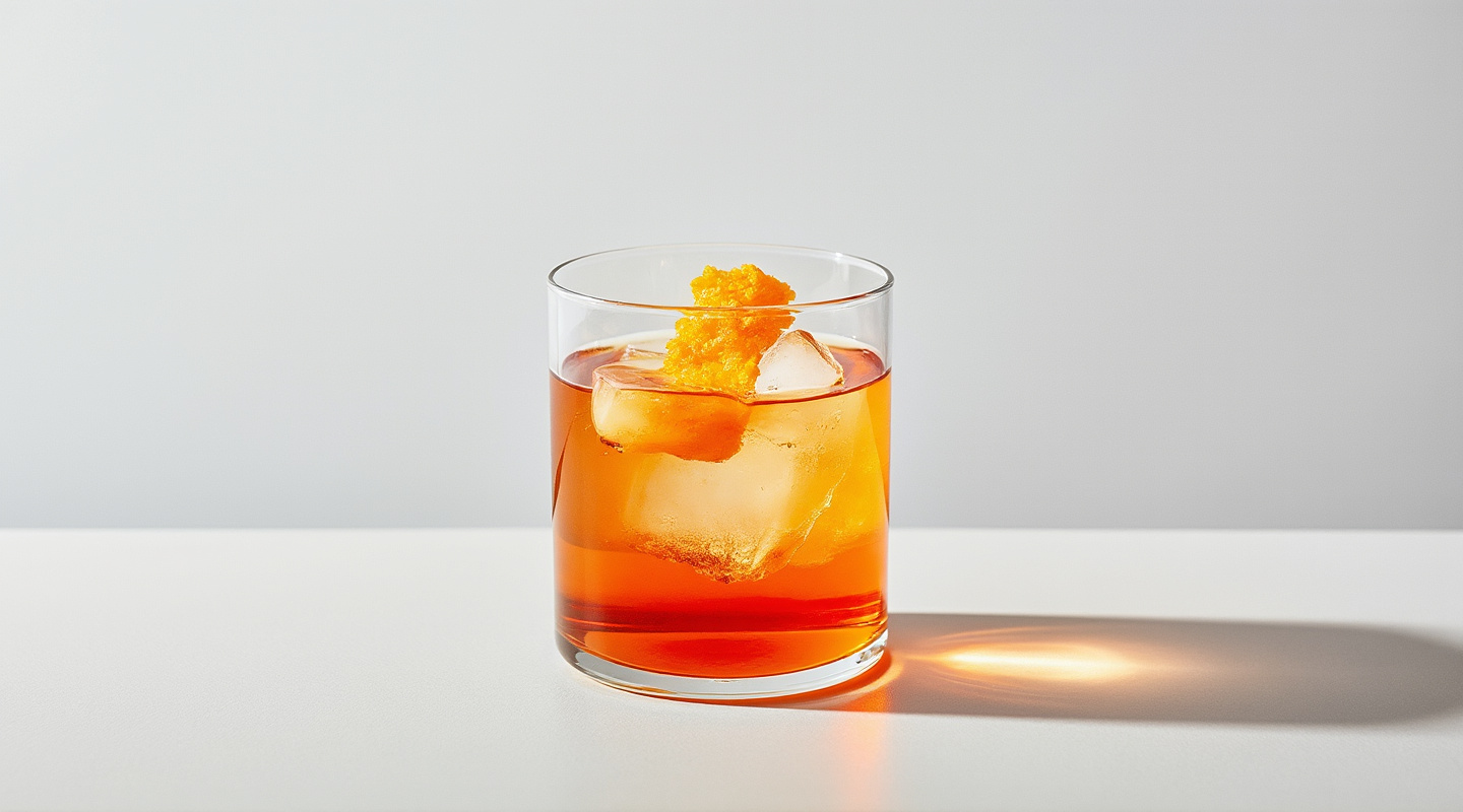 Devil's Soul cocktail in a Nick & Nora glass