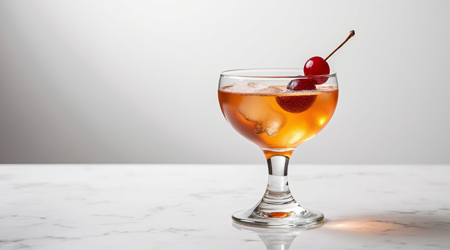 Faithfulness cocktail in Old-fashioned glass