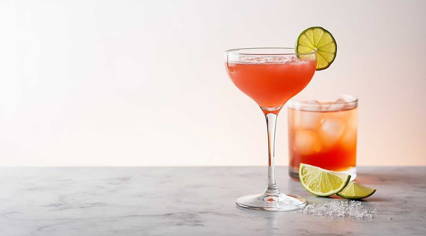 Habsburg Margarita cocktail served in a glass
