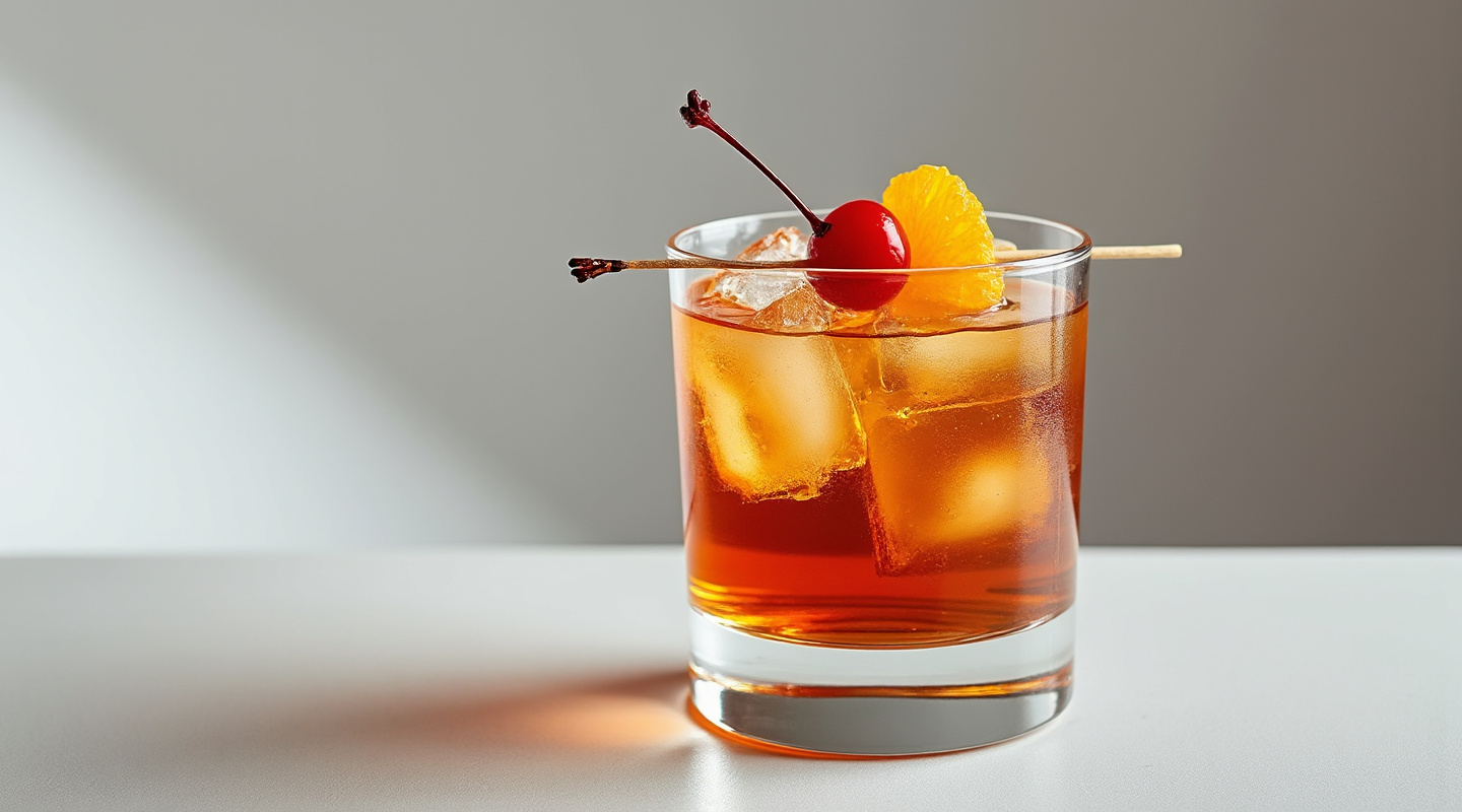 Spiced Mexican Old Fashioned cocktail