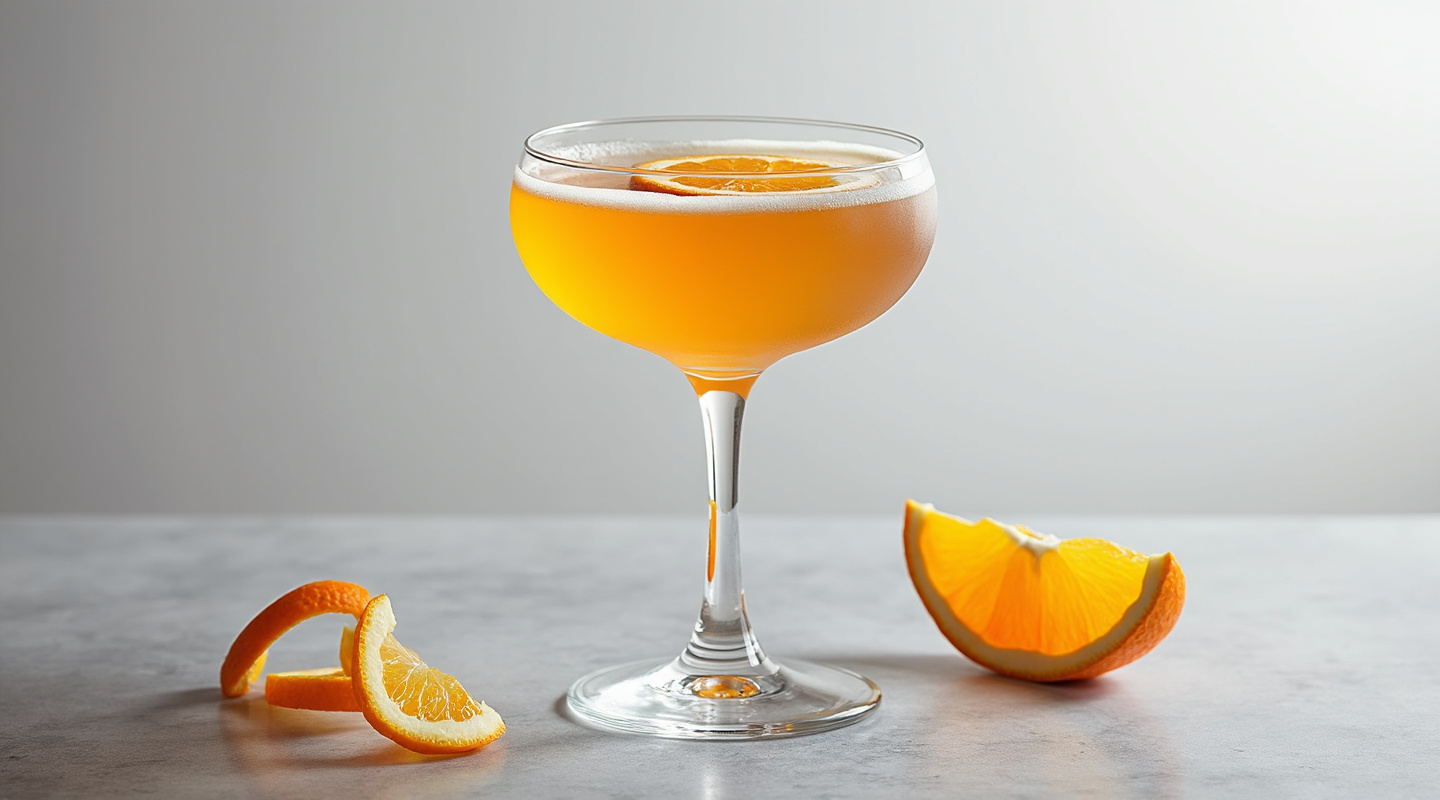 X.Y.Z. cocktail in a coupe glass