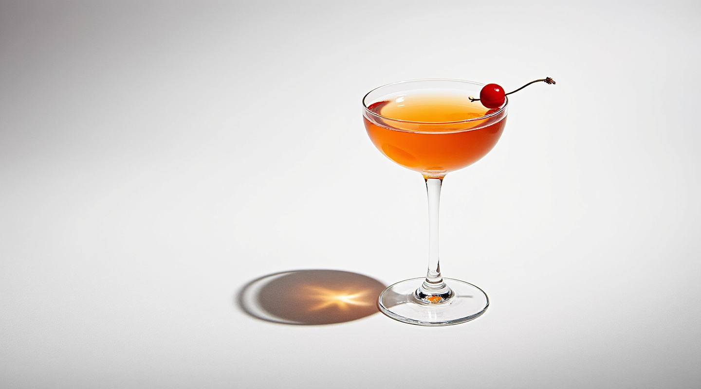 Amalienborg cocktail in Nick & Nora glass