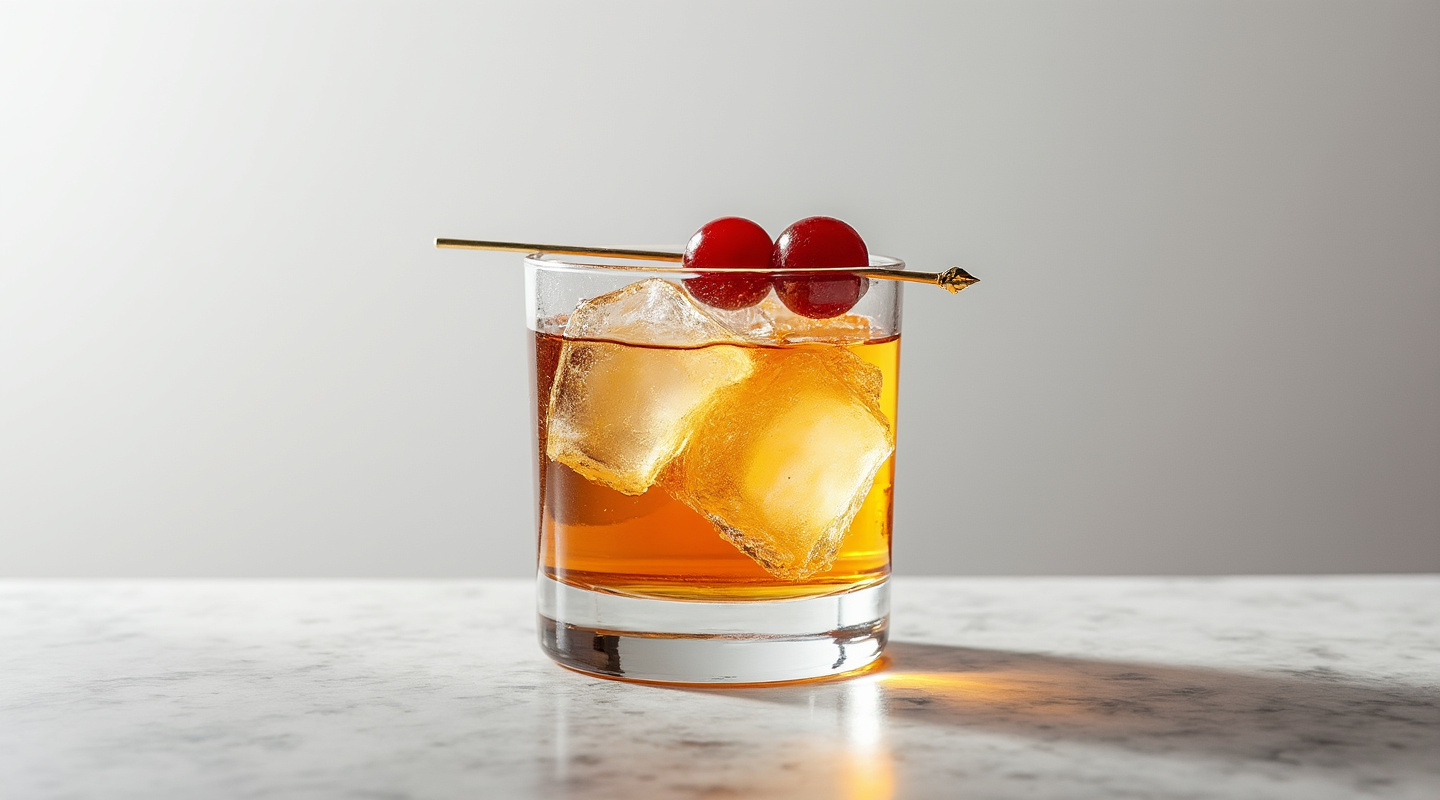 Mad MacPeat cocktail in a glass