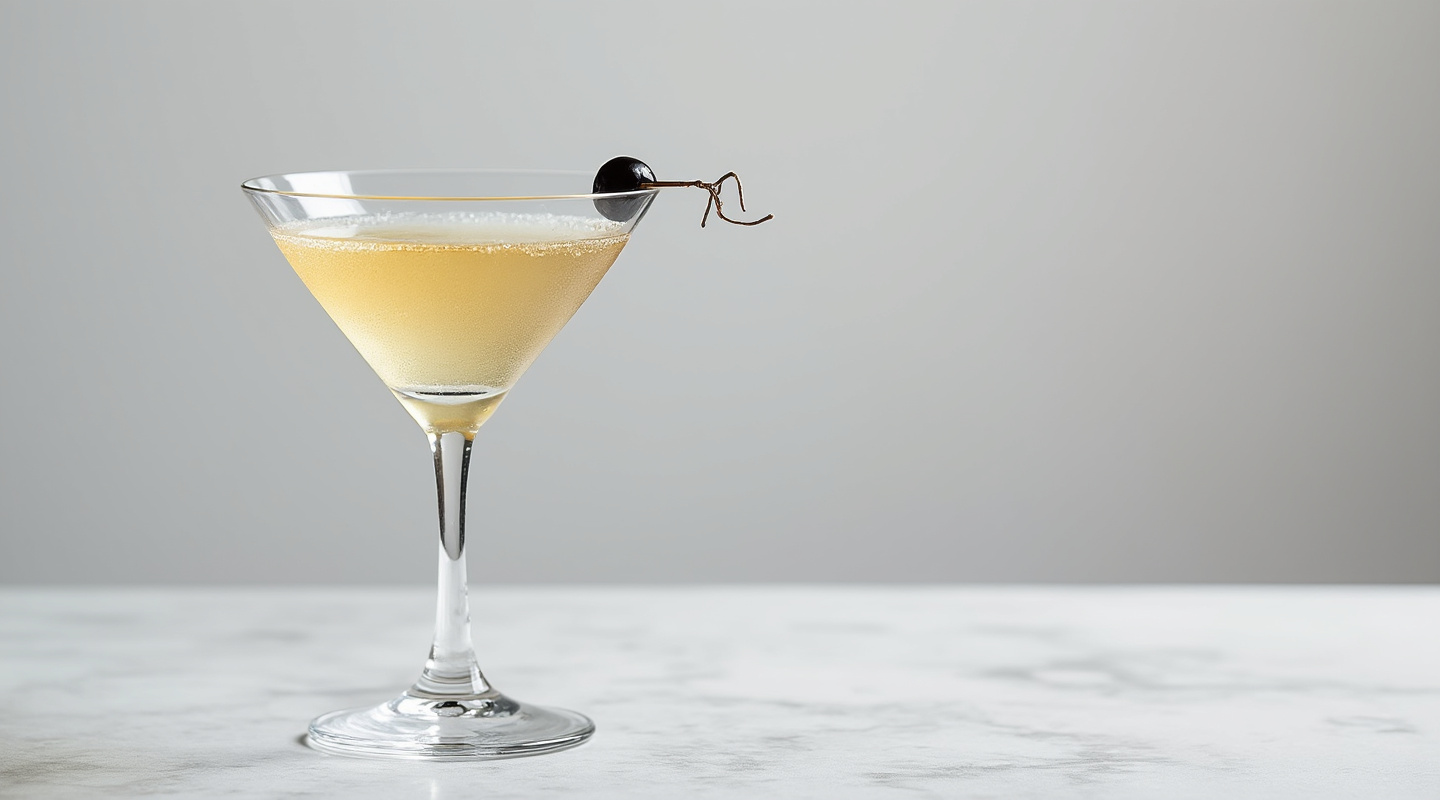 Misty Martini in a chilled glass