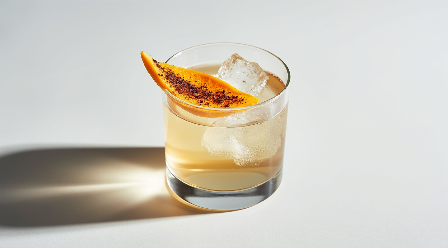 A Wake Me Up Before You Go-Go cocktail served in a chilled Coupe glass