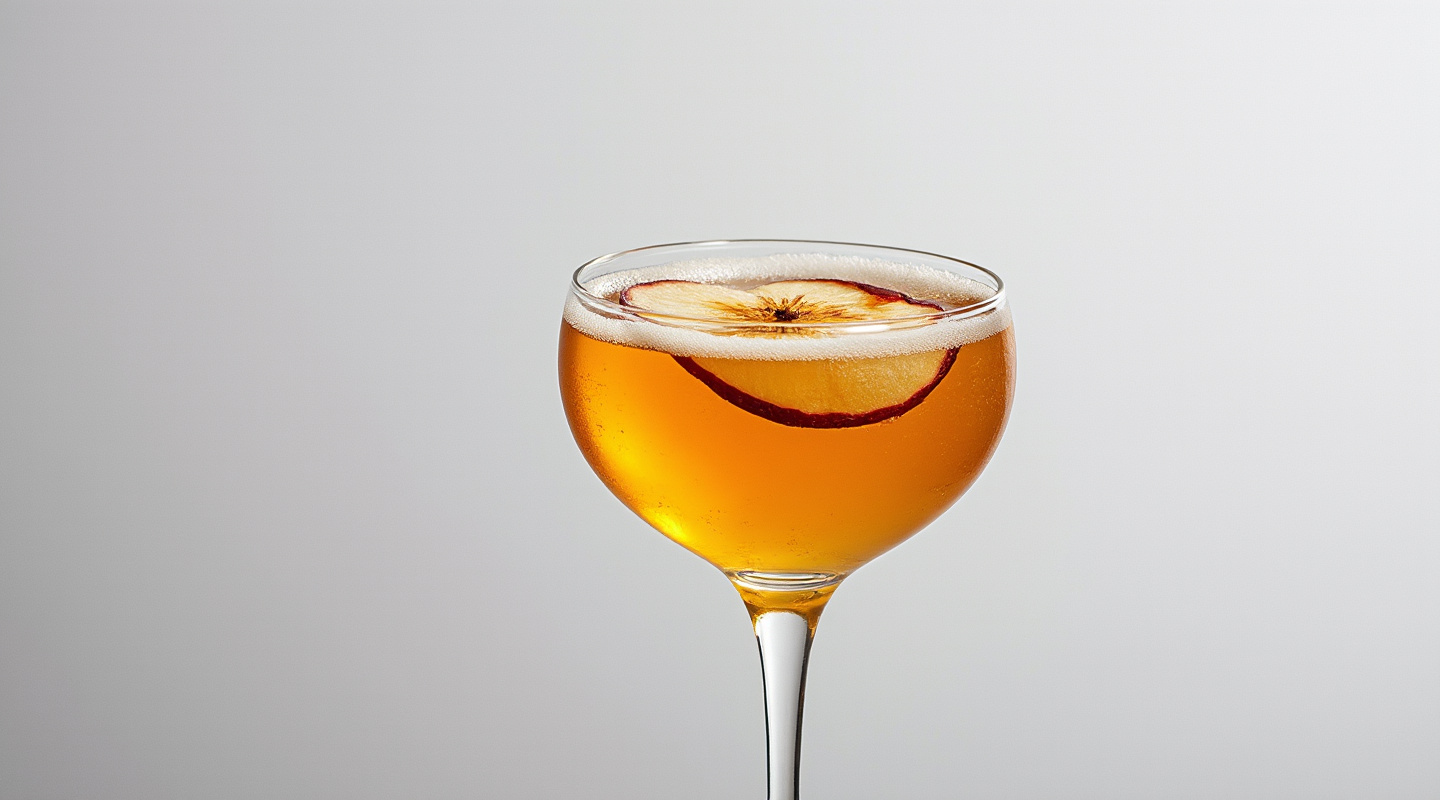 Séamus Plug Cocktail with a Mix of Irish Whiskey and Apple Notes