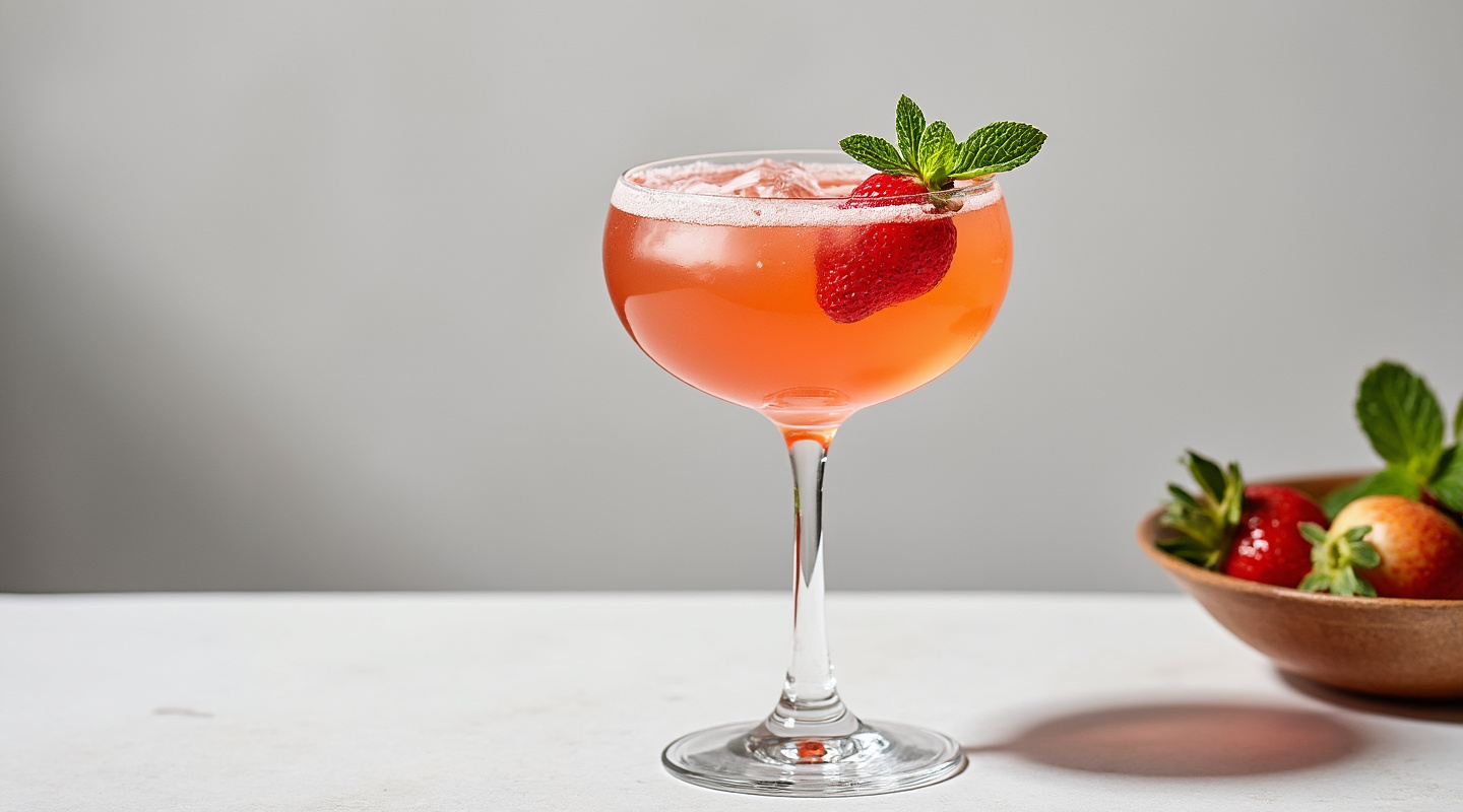 Mountain Strawberry alcohol-free cocktail