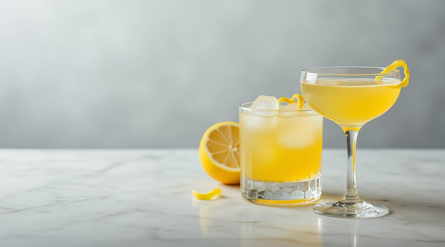Yellow Mist cocktail