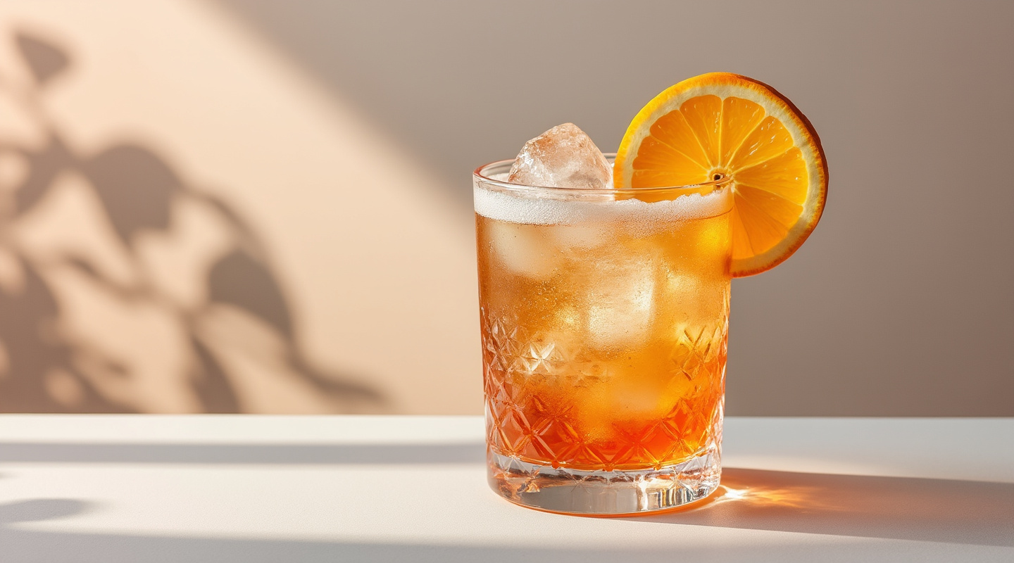 Tuscano cocktail in a glass