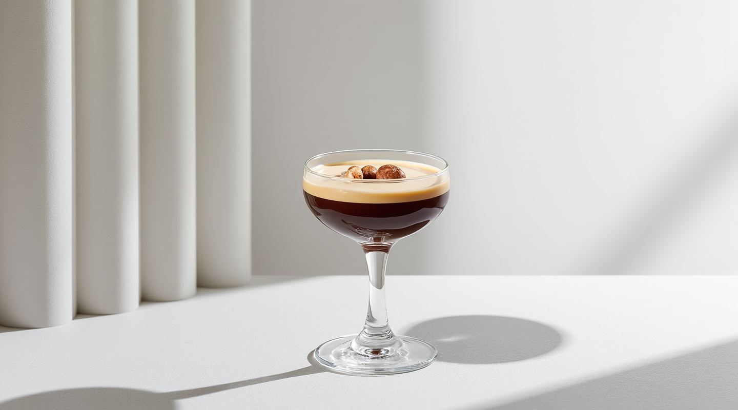 Hazelnut Espresso No. 2 in a coupe glass