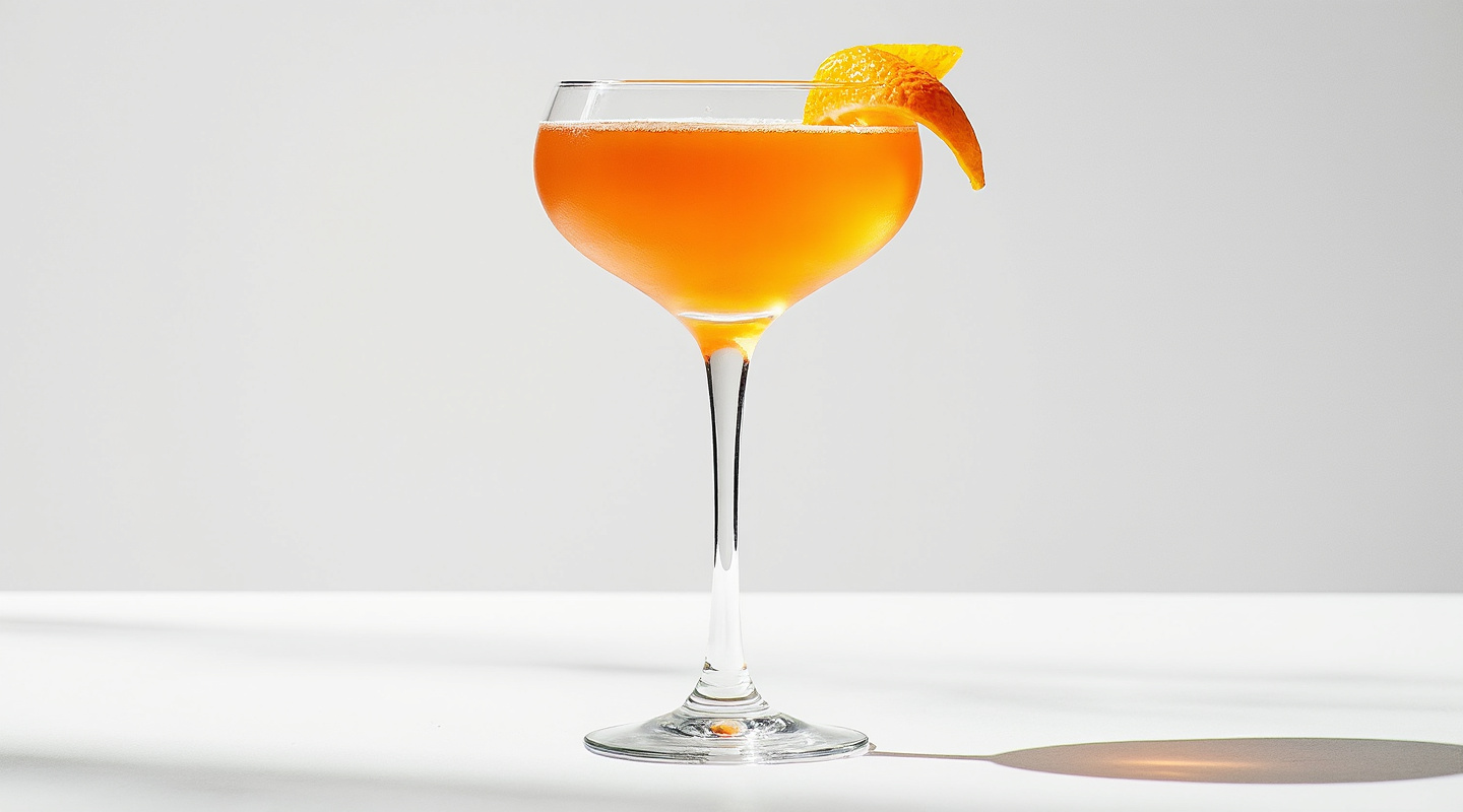 CVO Firevault cocktail in a martini glass