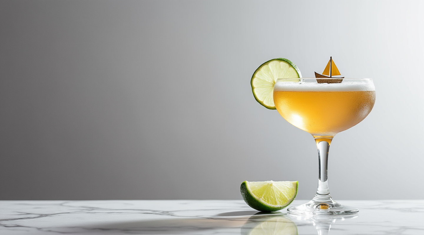 R.N.L.I. cocktail in a Coupe glass