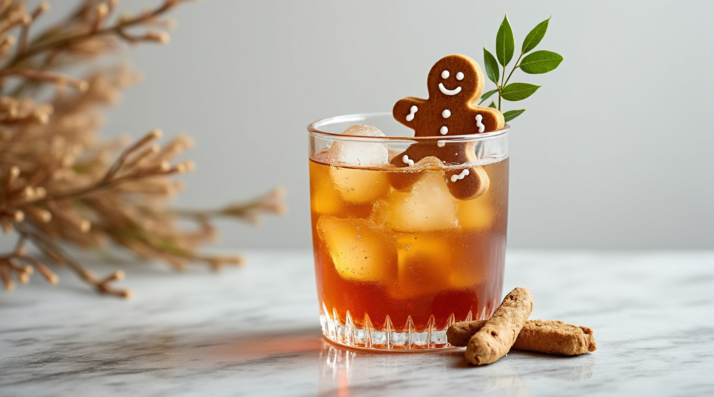 Gingerbread Mule Cocktail