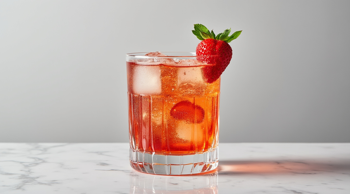 Strawberry Negroni Cocktail