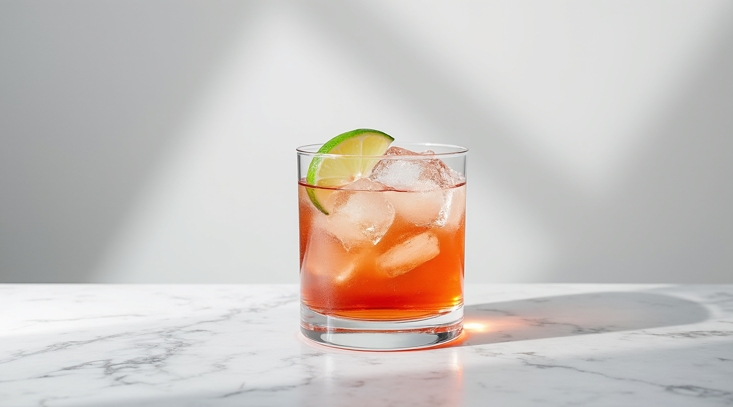 Depth Bomb cocktail in a glass