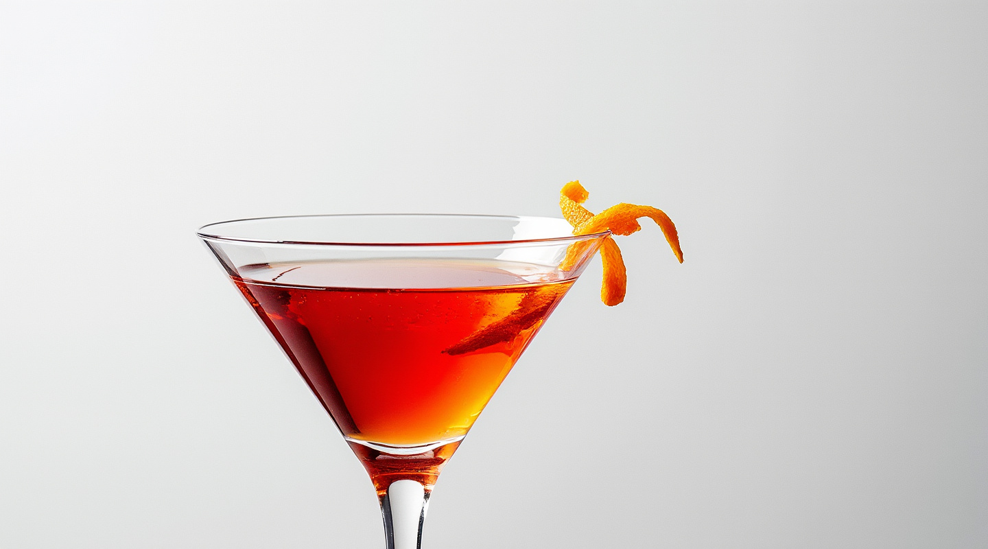 Caprice cocktail served in a chilled Martini glass