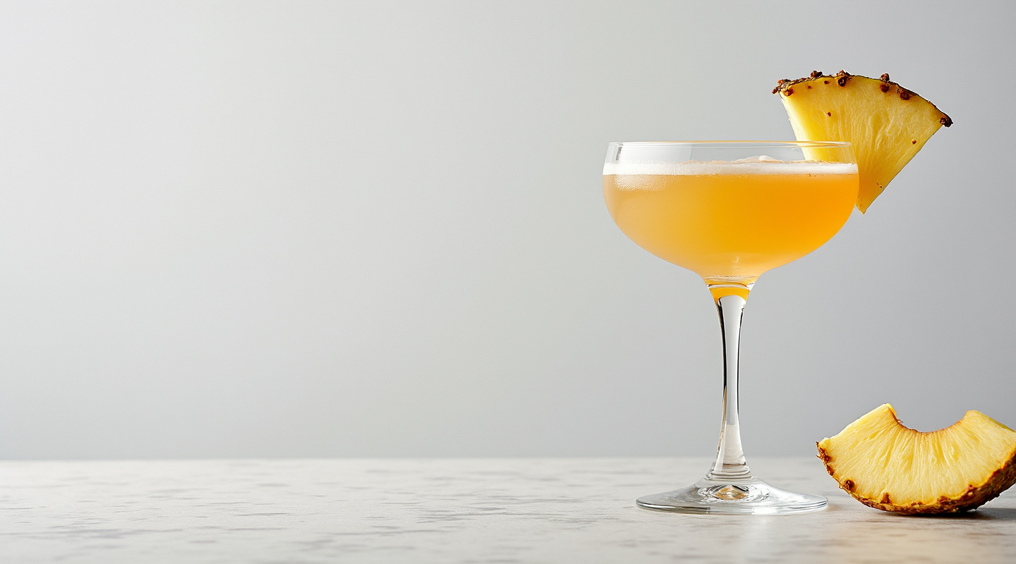 Jack-in-the-Box cocktail served in a coupe glass