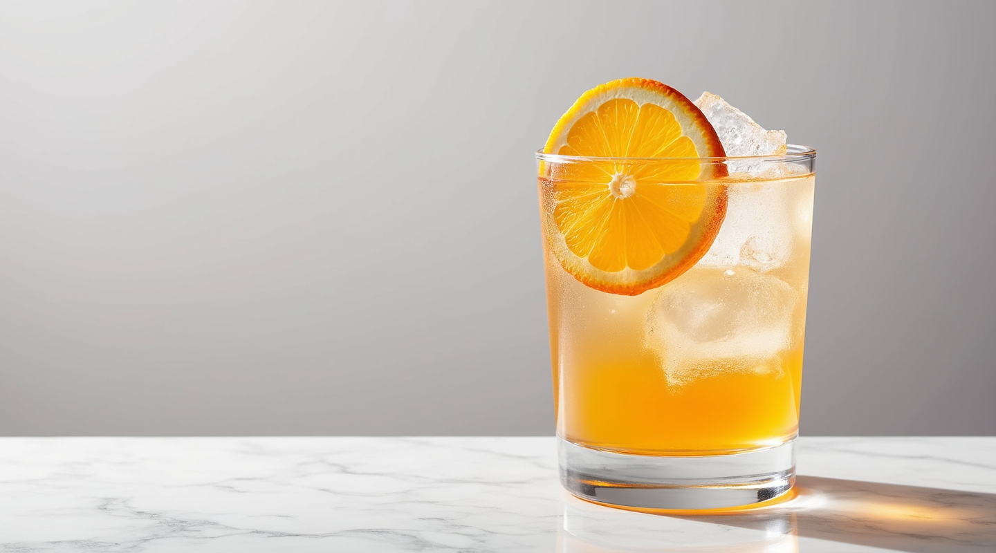 Madroska cocktail in a Collins glass