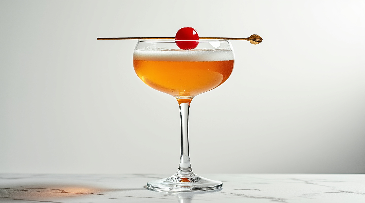 Mountain Cocktail in a Coupe glass