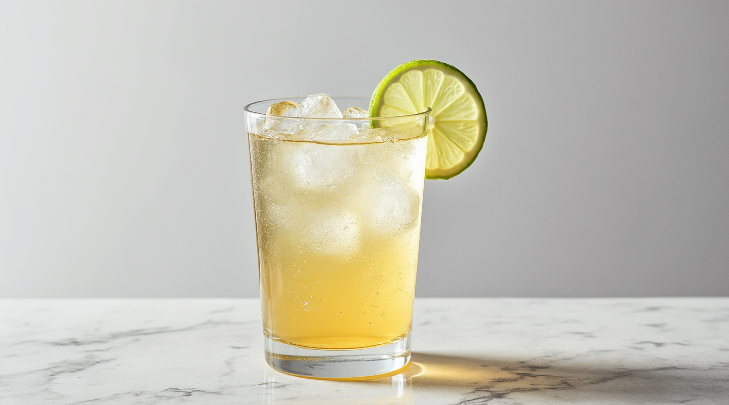 Saint Clements Cocktail in Collins Glass