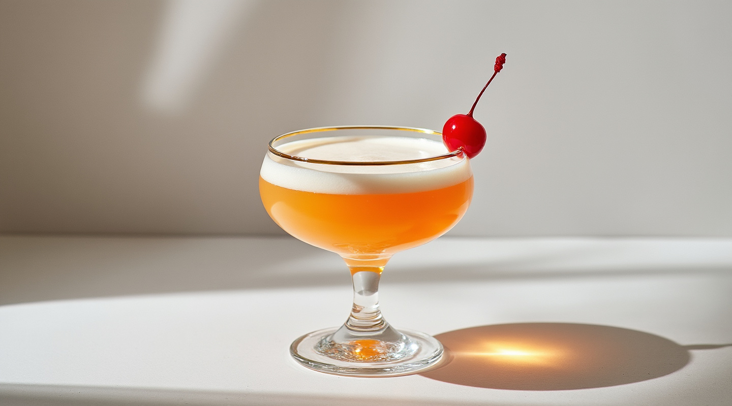 Star cocktail in a coupe glass
