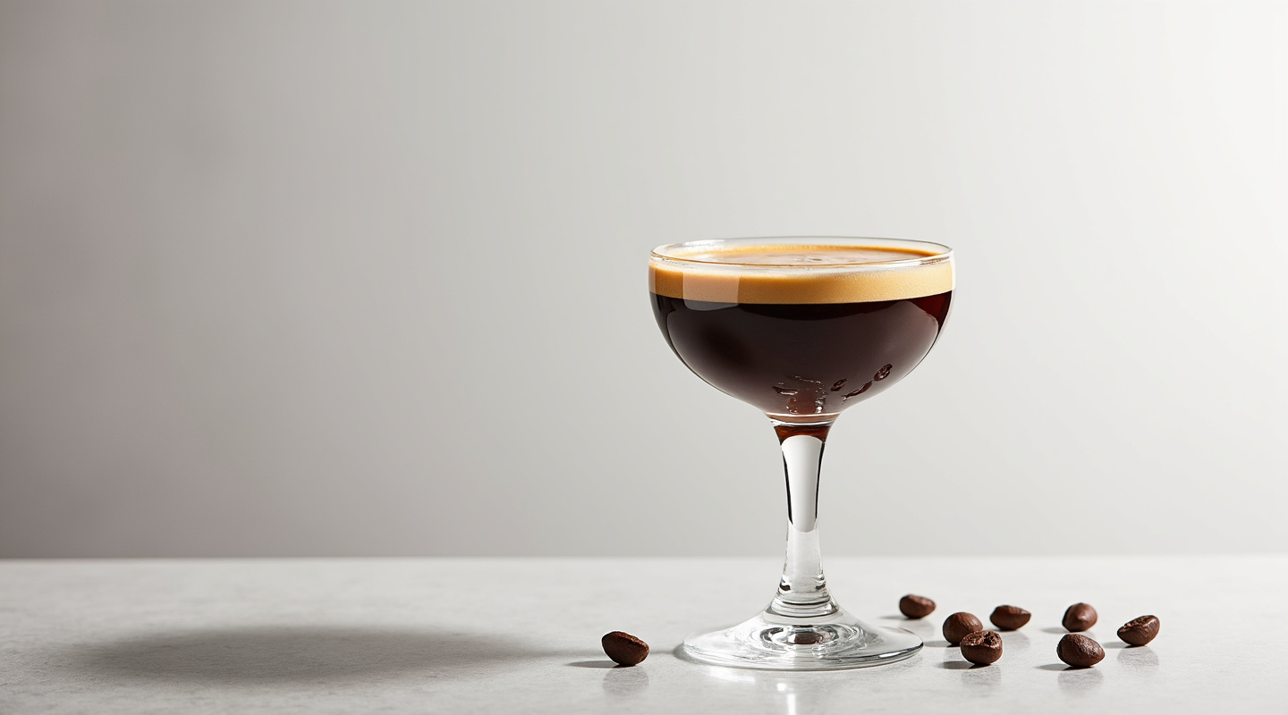 Espresso Daiquiri cocktail in a coupe glass