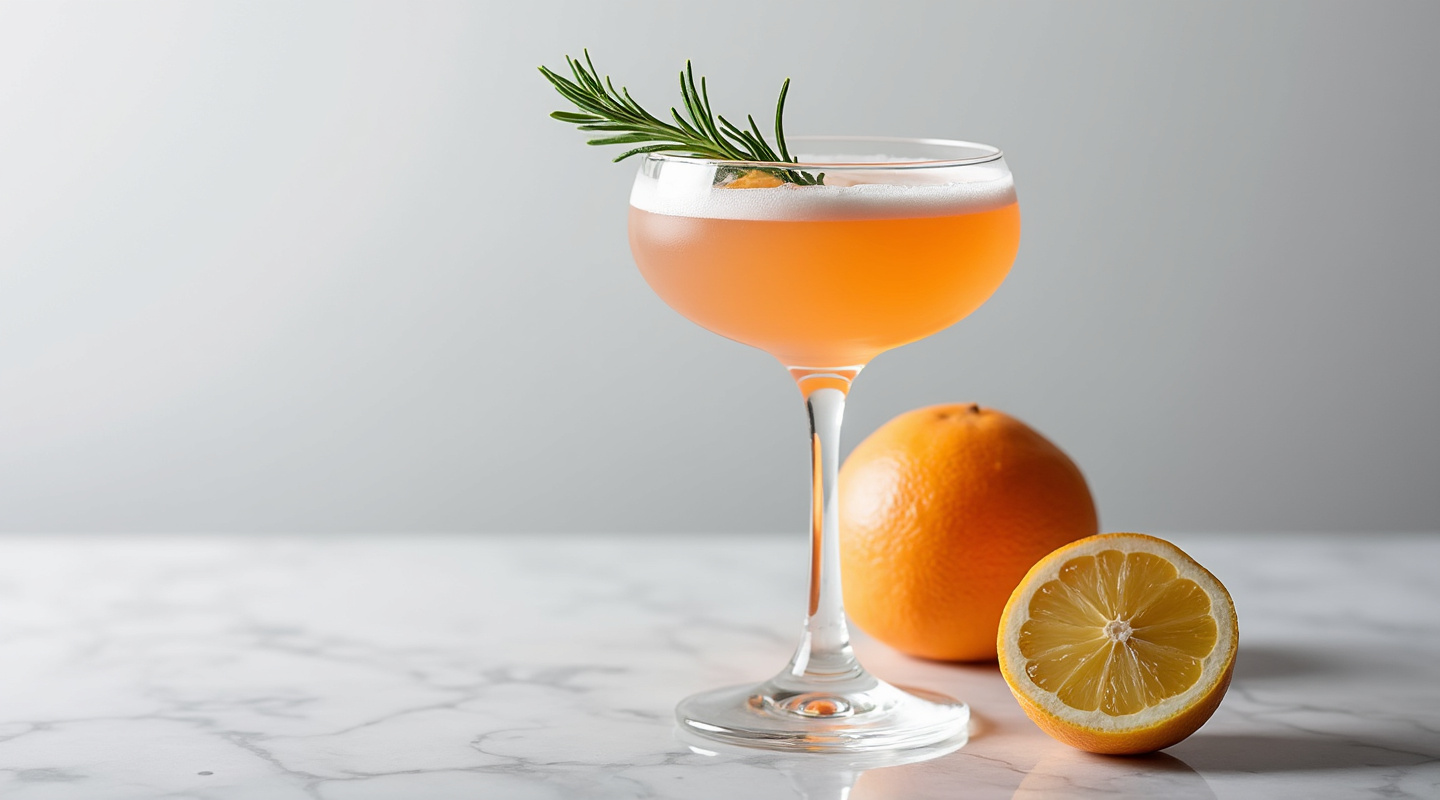 Beverly Hills Hotel Cocktail in a coupe glass